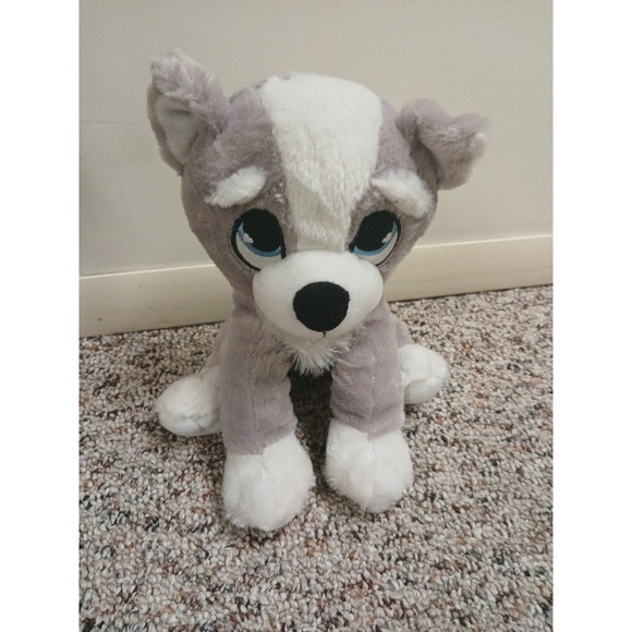 Other - Peek A Boo Toys Husky‎ Dog Animal Plush Toy Gift 7"
